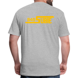 845 Subie Gold Font Fitted Cotton/Poly T-Shirt by Next Level - heather gray