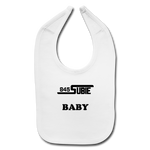 845 Subie Baby Bib (Black Font) - white