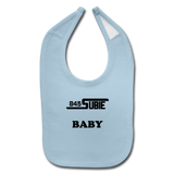 845 Subie Baby Bib (Black Font) - light blue