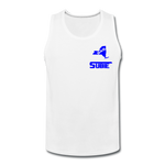 845 Subie Blue Font Men’s Premium Tank - white