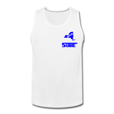 845 Subie Blue Font Men’s Premium Tank - white