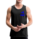 845 Subie Blue Font Men’s Premium Tank - black