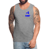 845 Subie Blue Font Men’s Premium Tank - heather gray