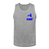 845 Subie Blue Font Men’s Premium Tank - heather gray
