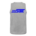 845 Subie Blue Font Men’s Premium Tank - heather gray