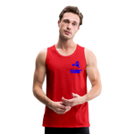 845 Subie Blue Font Men’s Premium Tank - red