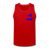845 Subie Blue Font Men’s Premium Tank - red