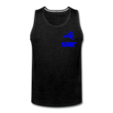 845 Subie Blue Font Men’s Premium Tank - charcoal gray