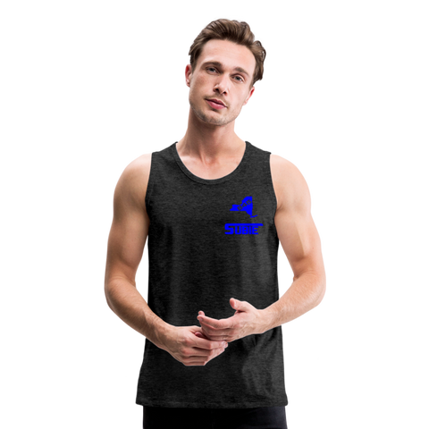 845 Subie Blue Font Men’s Premium Tank - charcoal gray
