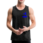 845 Subie Blue Font Men’s Premium Tank - charcoal gray