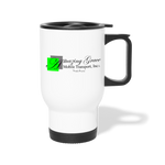 Amazing Grace Mobile Transport Travel Mug - white