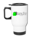 Amazing Grace Mobile Transport Travel Mug - white
