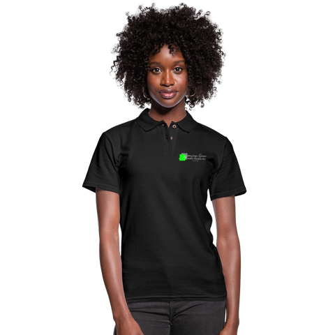 Amazing Grace Mobile transport Women's Polo Shirt - black