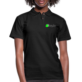 Amazing Grace Mobile transport Women's Polo Shirt - black