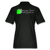Amazing Grace Mobile transport Women's Polo Shirt - black