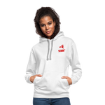 845 Subie Red Font Hoodie - white/gray