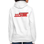 845 Subie Red Font Hoodie - white/gray