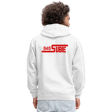 845 Subie Red Font Hoodie - white/gray