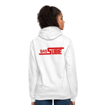 845 Subie Red Font Hoodie - white/gray