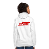 845 Subie Red Font Hoodie - white/gray