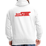 845 Subie Red Font Hoodie - white/gray