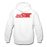 845 Subie Red Font Hoodie - white/gray