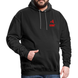 845 Subie Red Font Hoodie - black/asphalt