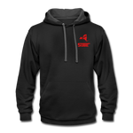 845 Subie Red Font Hoodie - black/asphalt