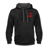 845 Subie Red Font Hoodie - black/asphalt