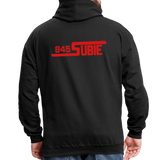 845 Subie Red Font Hoodie - black/asphalt