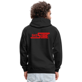 845 Subie Red Font Hoodie - black/asphalt