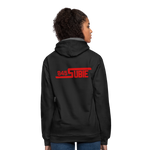 845 Subie Red Font Hoodie - black/asphalt