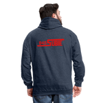 845 Subie Red Font Hoodie - indigo heather/asphalt