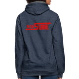 845 Subie Red Font Hoodie - indigo heather/asphalt