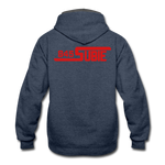 845 Subie Red Font Hoodie - indigo heather/asphalt