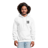 I get Paid To Stand Around (Flagger) Men's Hoodie - white