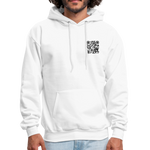 I get Paid To Stand Around (Flagger) Men's Hoodie - white