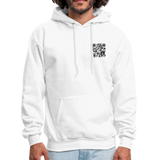 I get Paid To Stand Around (Flagger) Men's Hoodie - white