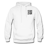 I get Paid To Stand Around (Flagger) Men's Hoodie - white