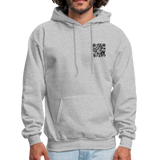 I get Paid To Stand Around (Flagger) Men's Hoodie - heather gray