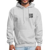 I get Paid To Stand Around (Flagger) Men's Hoodie - ash 