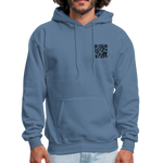 I get Paid To Stand Around (Flagger) Men's Hoodie - denim blue