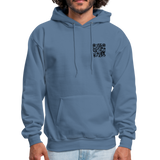 I get Paid To Stand Around (Flagger) Men's Hoodie - denim blue