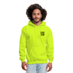I get Paid To Stand Around (Flagger) Men's Hoodie - safety green