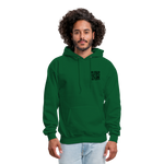 I get Paid To Stand Around (Flagger) Men's Hoodie - forest green