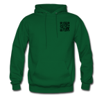 I get Paid To Stand Around (Flagger) Men's Hoodie - forest green