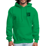 I get Paid To Stand Around (Flagger) Men's Hoodie - kelly green