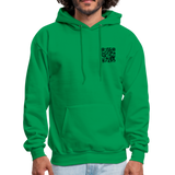 I get Paid To Stand Around (Flagger) Men's Hoodie - kelly green