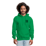 I get Paid To Stand Around (Flagger) Men's Hoodie - kelly green