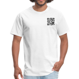 I Get Paid To Stand Around (Flagger) T-Shirt - white